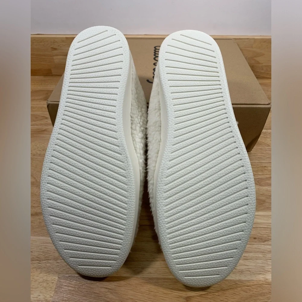 NEW Wool Lounger Fluff Mens‎ 13 Natural White Cream Merino Wool MF1MAWW130